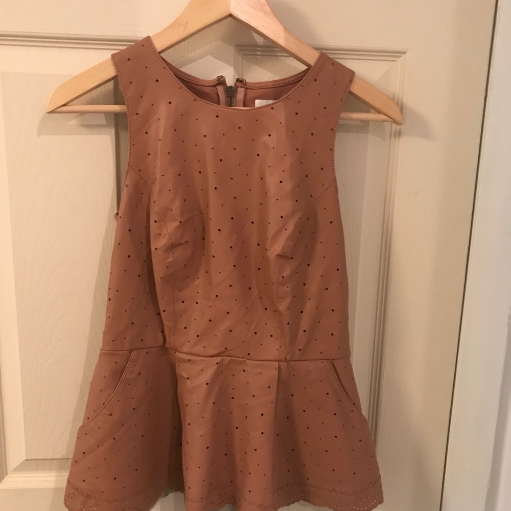 HD in Paris|Anthropologie Peplum Vest